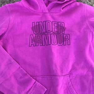 Girls UNDER ARMOUR Hoodie Sweatshirt